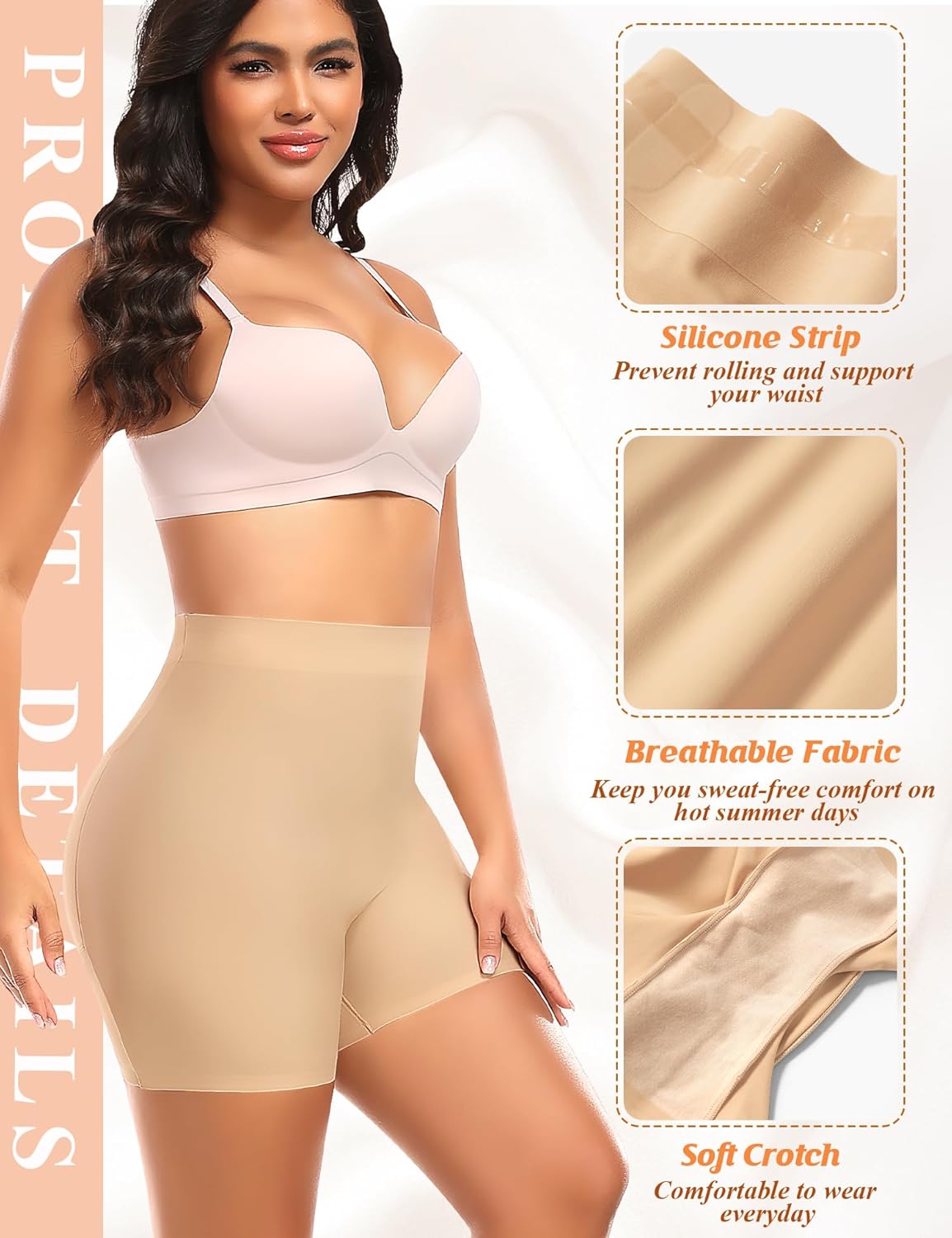 DERCA Butt Lifter Panties Padded Underwear for Women Seamless Booty Pads Hip Enhancer Panty - Image 5