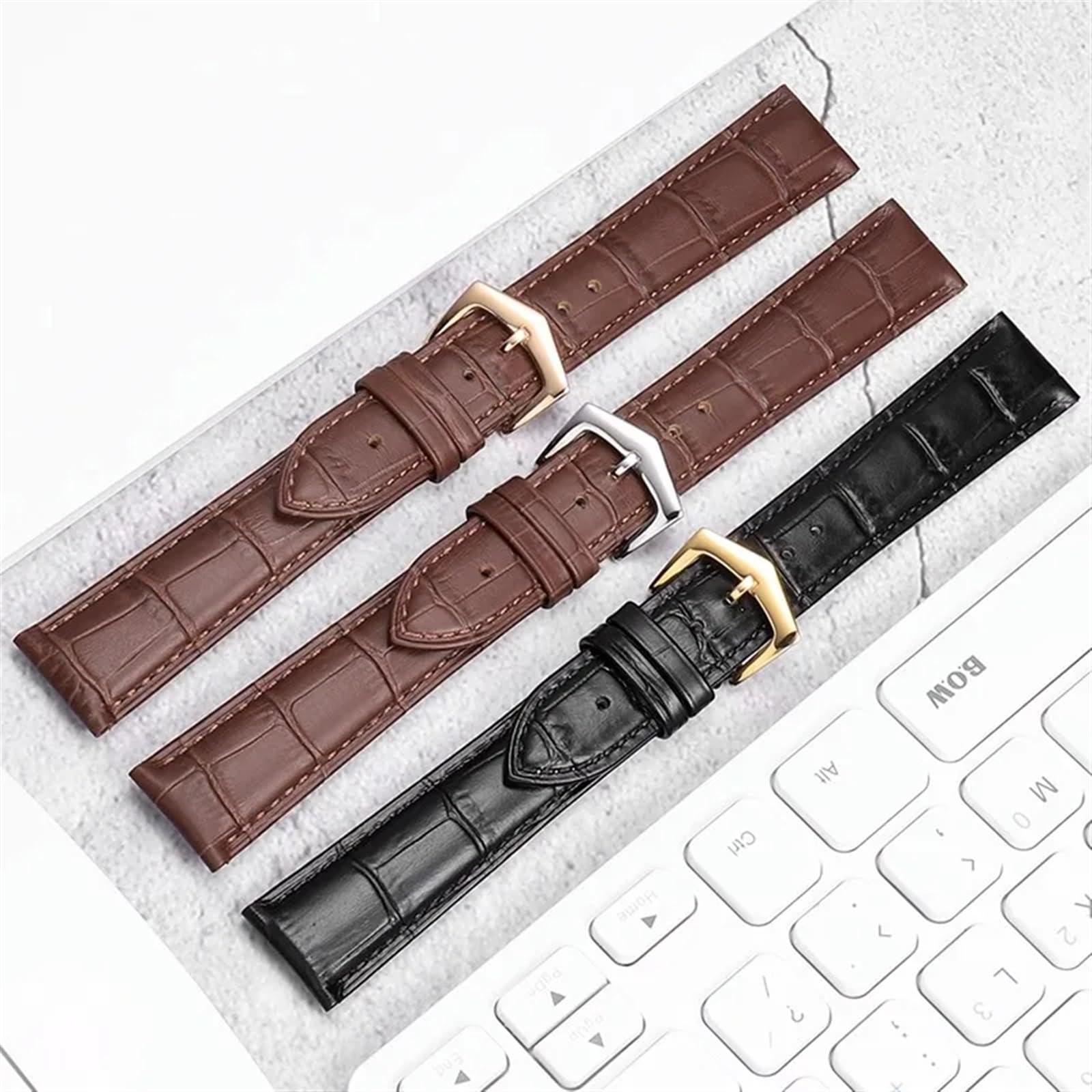 Pasek do zegarka z prawdziwej skóry do PP Patek Philippe granat 5167Ax 20mm 21mm 22mm bransoletka męska damska łańcuszek do zegarka
