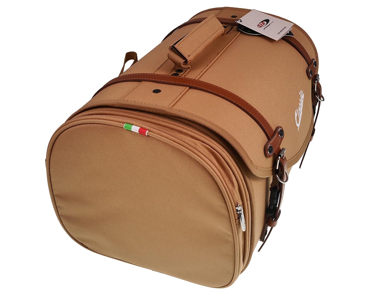 SIP Tasche/Koffer Classic, groß, für Gepäckträger, 480x300x270 mm, ca. 35 Liter, Nylon, braun