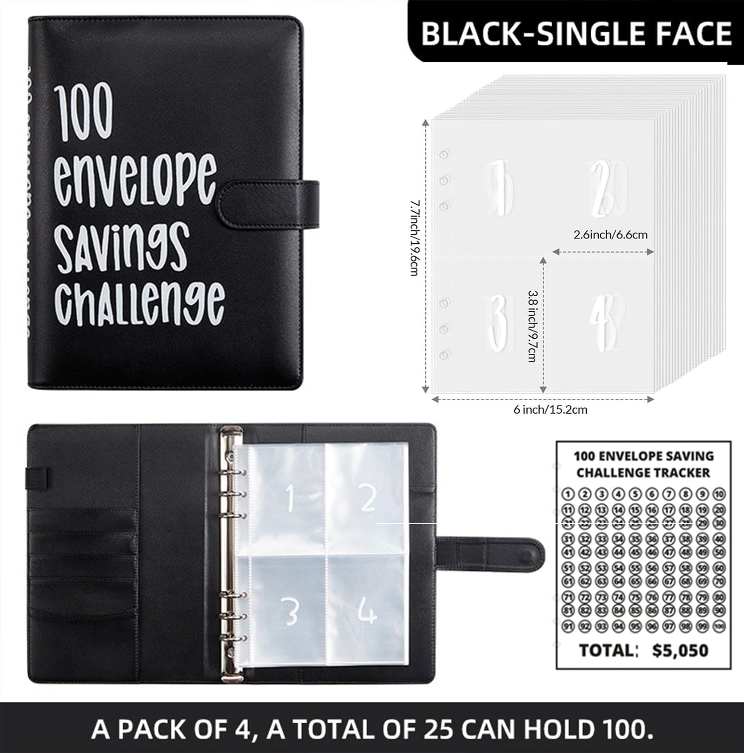 Unlock Your Savings: 2PCS Money Saving Challenge Envelopes for Financial Success!