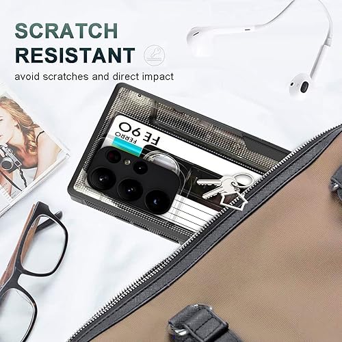 Miniatura 4 de Funda para Galaxy S23 Ultra, funda protectora híbrida de doble capa resistente a prueba de golpes de policarbonato duro de silicona suave TPU para