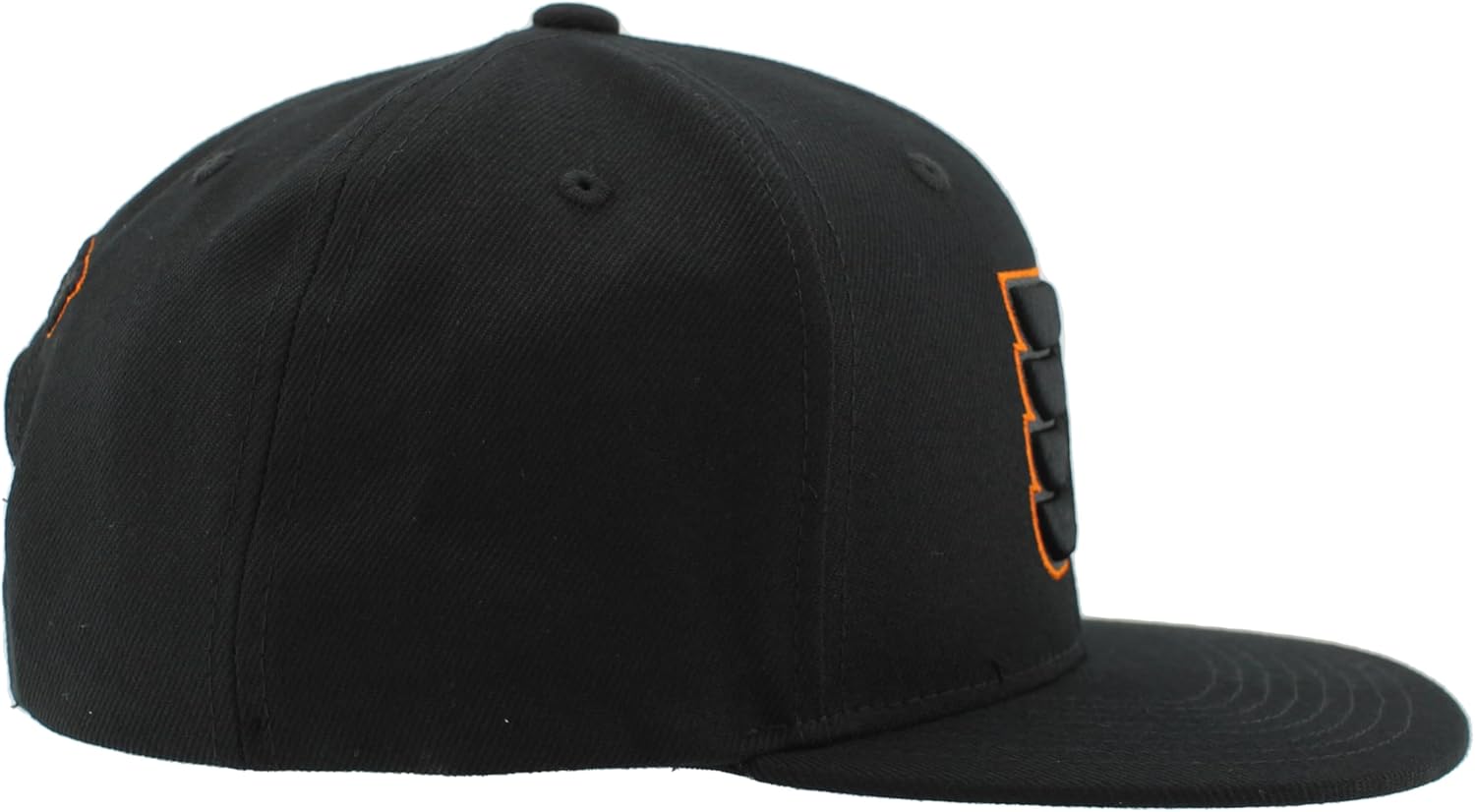 ZHATS NHL Unisex-Adult NHL Officially Licensed Adjustable Snapback Hat Flat Bill Z11 Black Element - Image 7