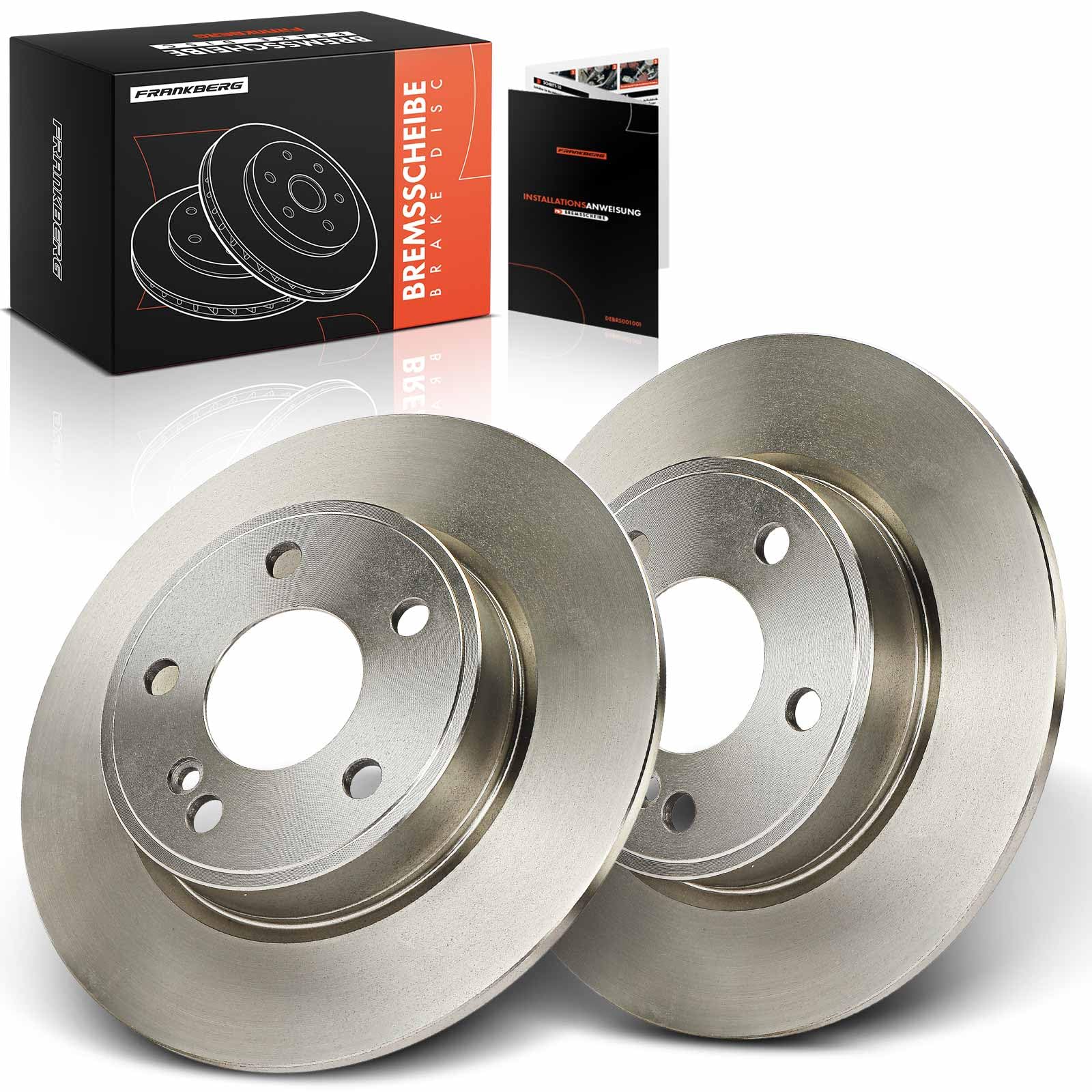 Frankberg 2 dischi freno posteriori pieni ⌀276mm A2464230012 2464230012