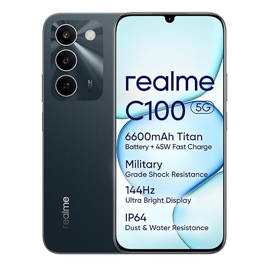 realme C100 5G Smartphone,4+128 GB,Green