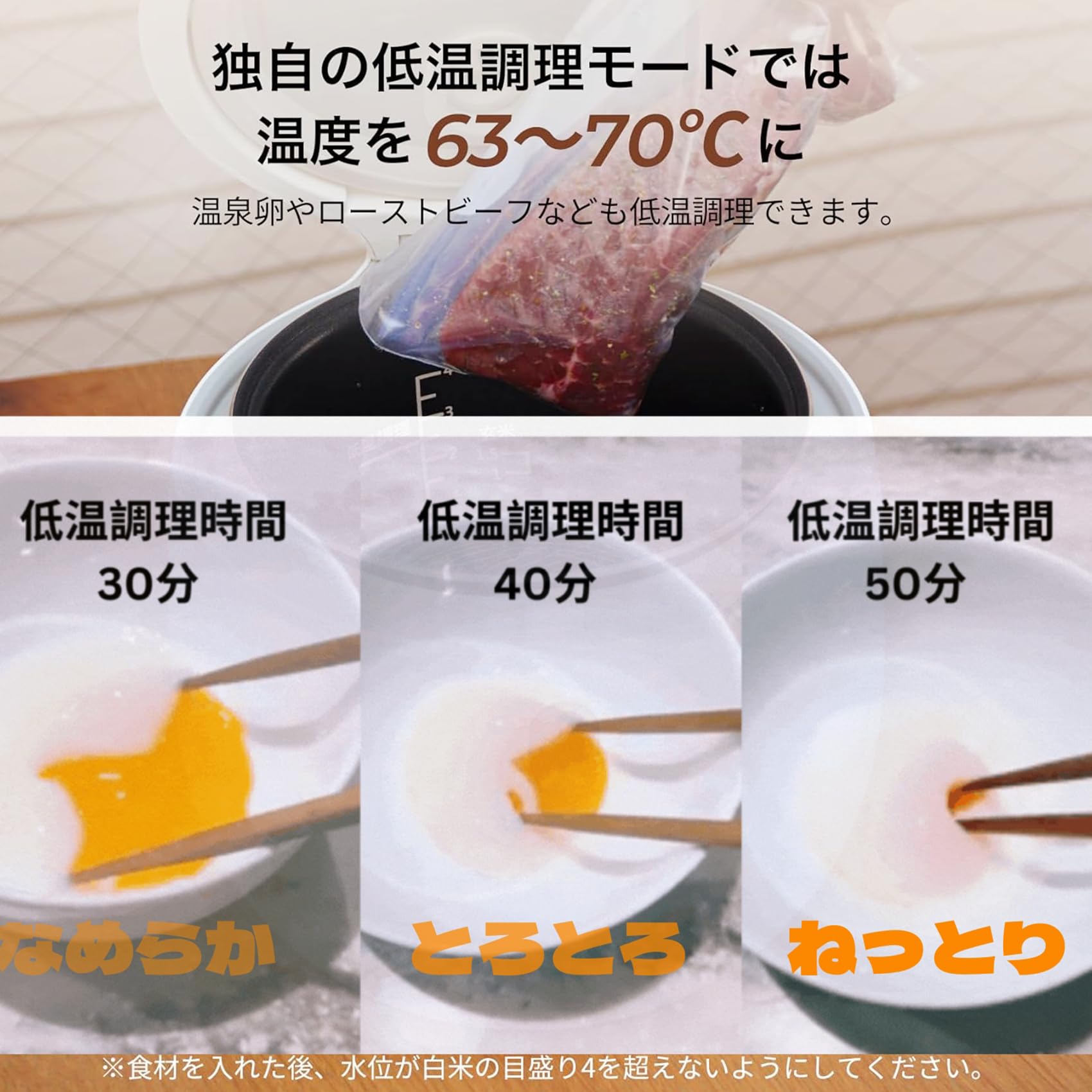 Amazon | エペイオス(Epeios) 炊飯器 一人暮らし 3合 4合 低温調理可