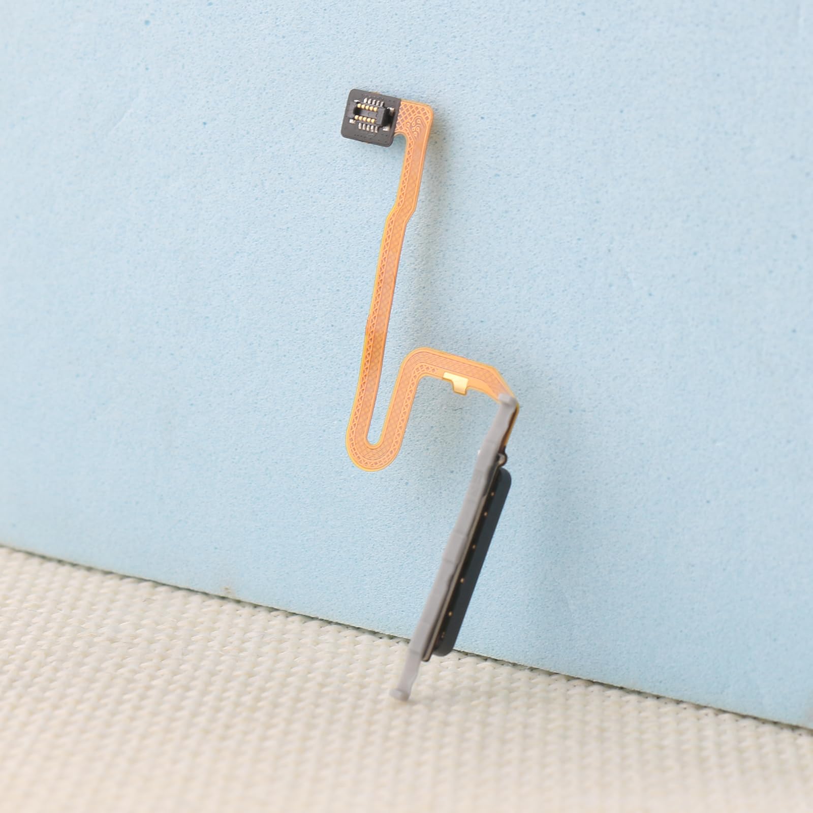 RongZy Fingerprint Cable para Xiaomi Redmi Note 10 Pro 4G Sensor de Huellas Digitales No Power Botón Flex Cable de Reemplazo