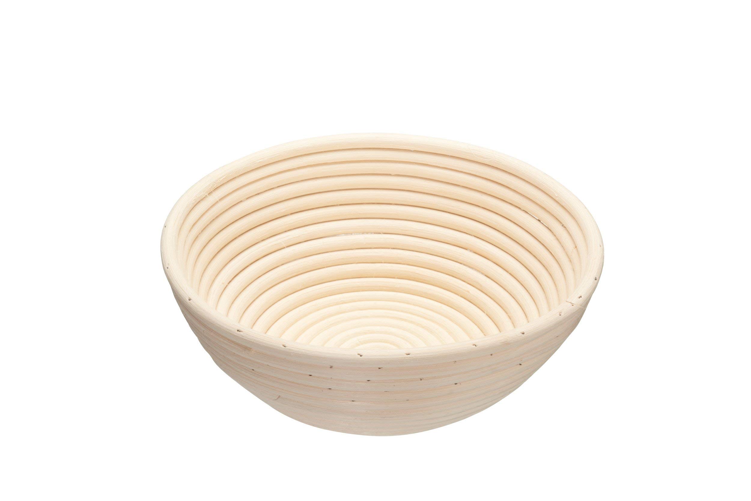 KitchenCraft Home Made Round Loaf Proving Basket from B&Q