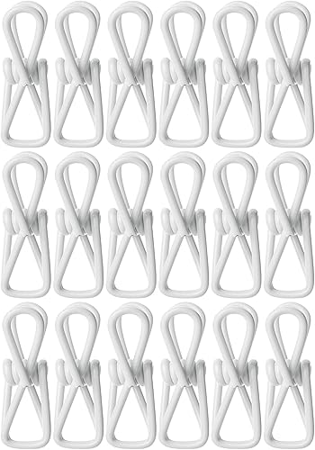 Miniatura 52 de Mr. Pen - Clips para chips, paquete de 18, 2 pulgadas, colores pastel, clips de acero con revestimiento de PVC, clips para bolsas, clip para chips