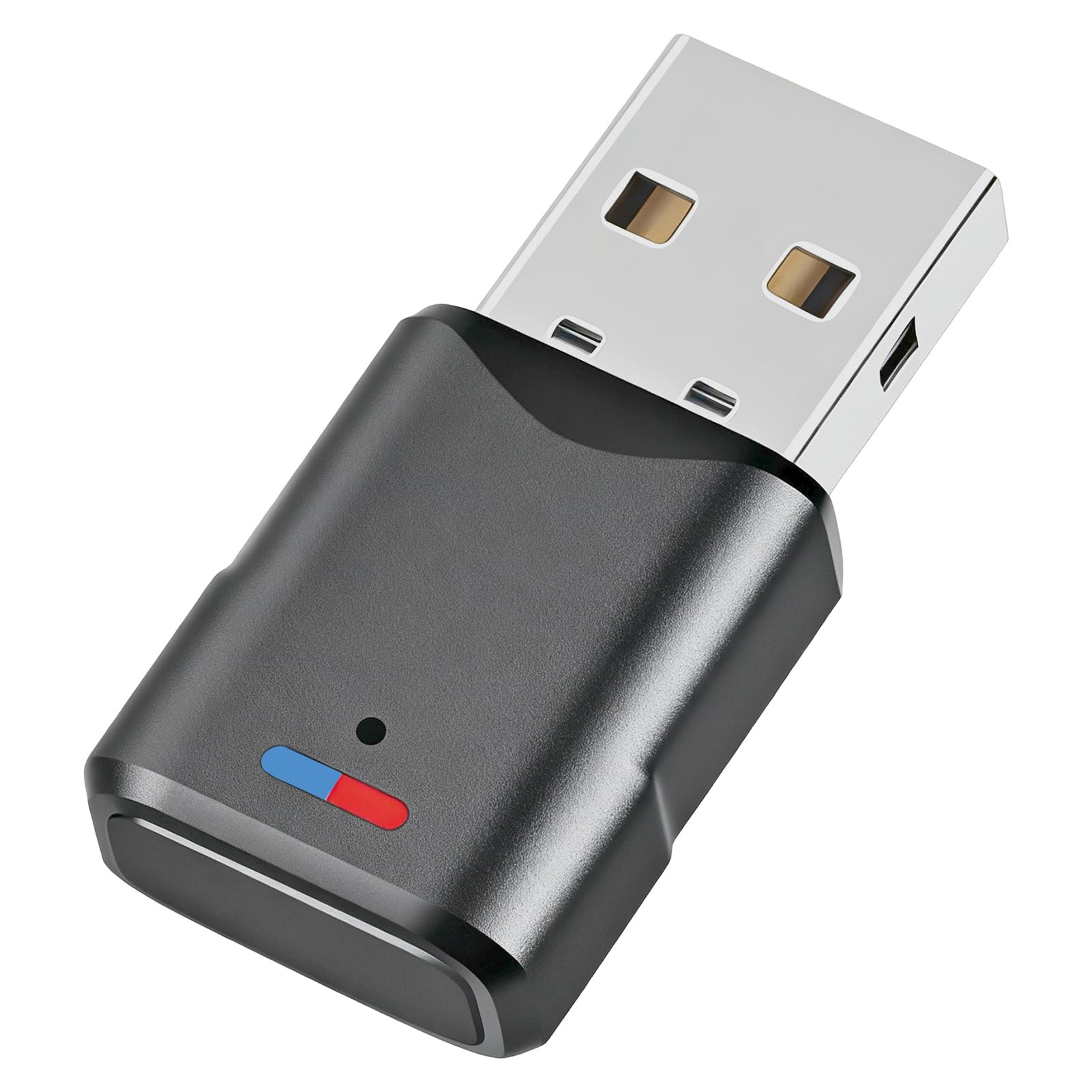 Adaptateur Bluetooth 5.3 USB pour PS5 PS4 PC Switch Mac Dongle Double Appairage Faible Latence Clé émetteur Audio sans Fil pour Macos Manette Windows Casque Enceinte