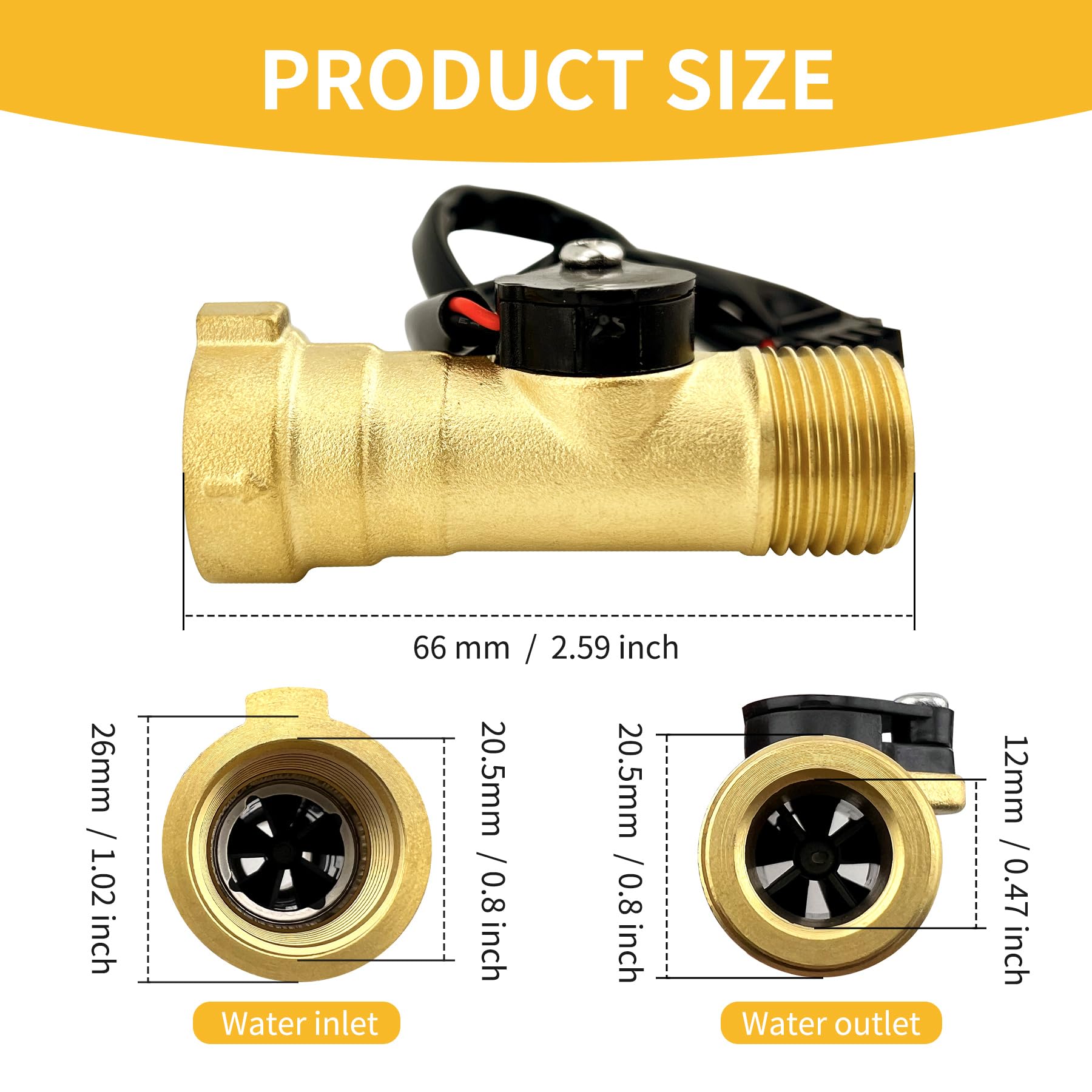 Girard Tankless Hot Water Heater RV #GSWH-2 Includes Black Door & Cont - View #6