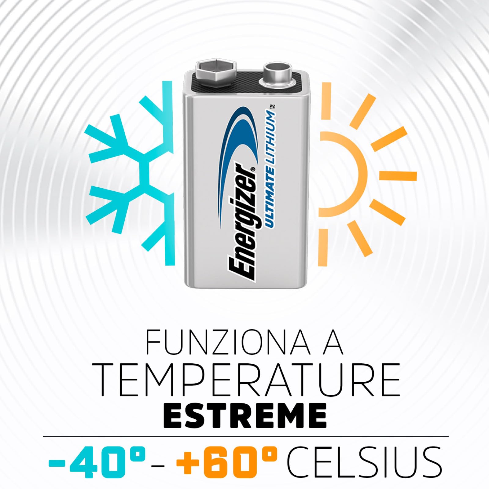 4x 9V-Block Rivelatore Di Fumo Batteria Per Rilevatore - Foto 7