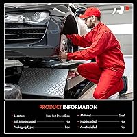 Vista 2 de A-Premium Nudillo de dirección de suspensión trasera izquierda compatible con Honda Accord 2003-2007, lado del conductor