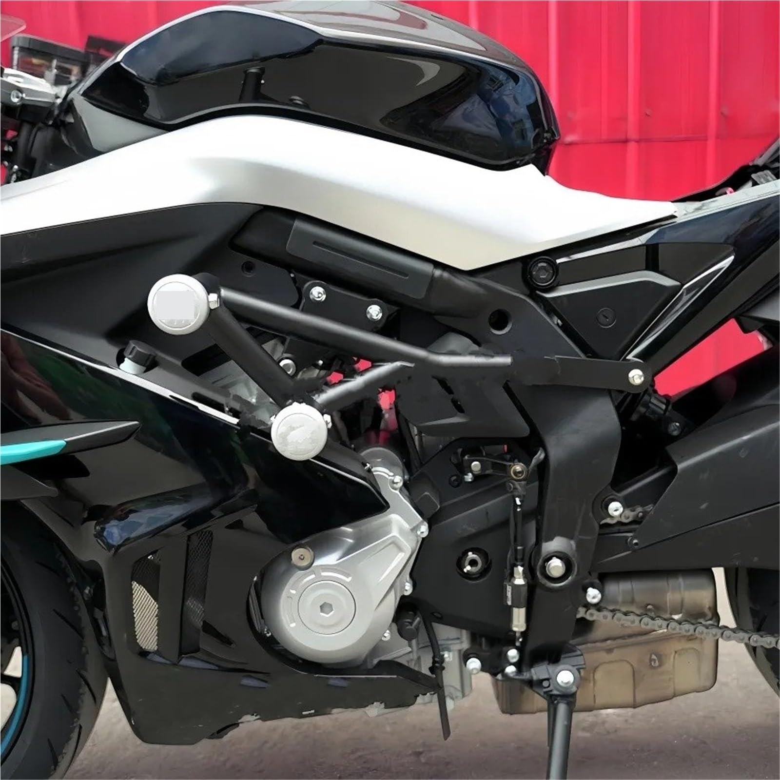 Motorrad Crash Bars FÜR CFMOTO 675SR-R CF650-10 2026 Motorrad Crash Bar Rahmen Schutz Motor Schutz Stoßstange Modifikation Zubehör Motorrad Schutzbügel(2)