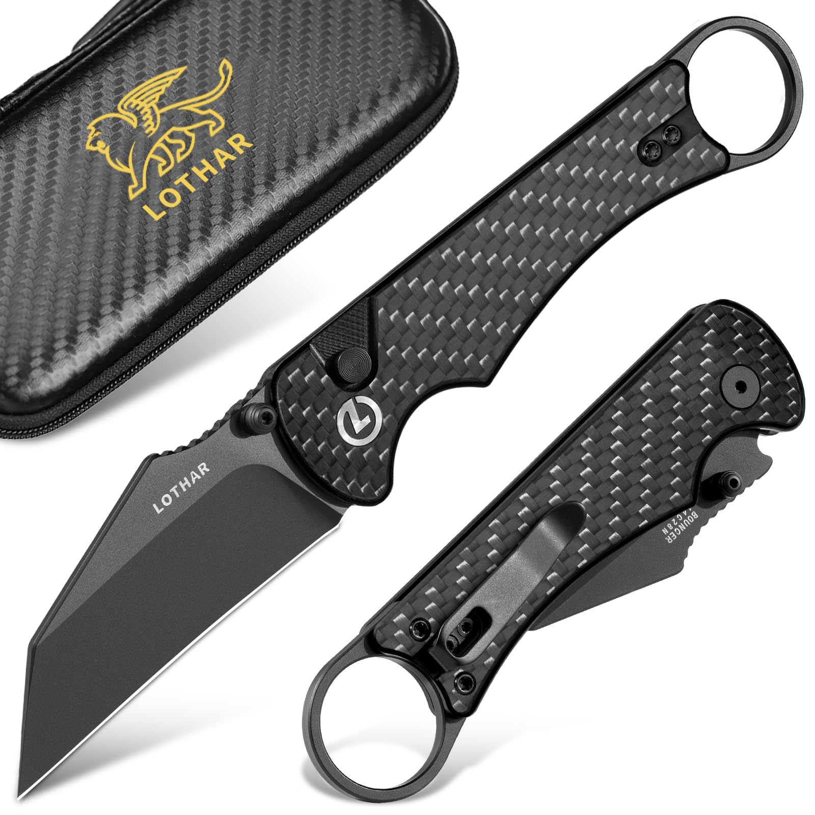 LOTHAR BOUNCER Pocket Knife, 2.48
