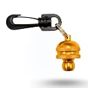 Scuba Choice Scuba Diving Dive Heavy Duty Regulator Octopus Hose Holder Clip Holds 7-Pound, Gold gallery image