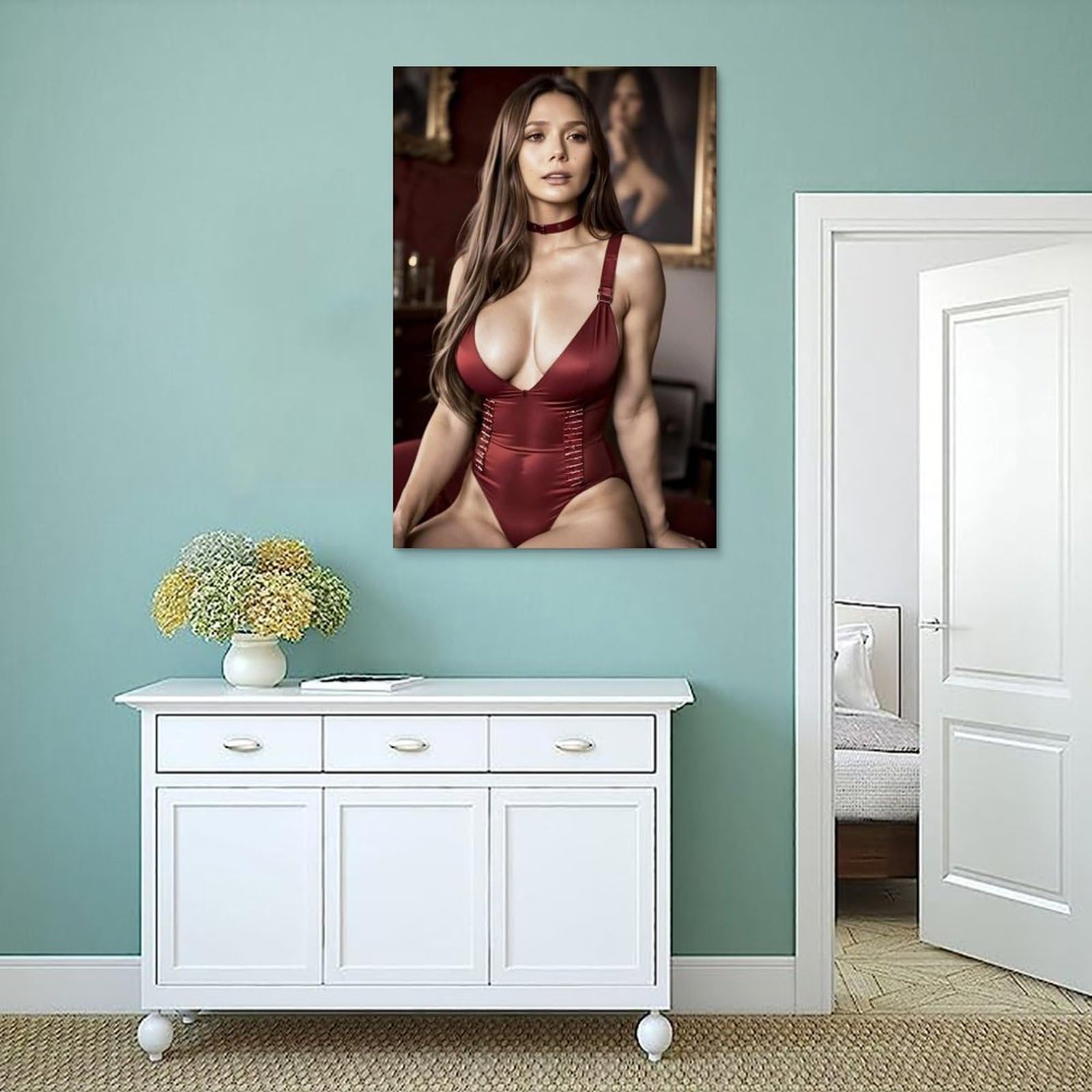 Amazon.com: Elizabeth Olsen - Póster de estrella femenina famosa, arte  sexy, decoración del hogar, arte de pared, impresión para dormitorio,  pinturas decorativas para habitación, estética, 20 x 30 pulgadas (19.7 :  Hogar y Cocina