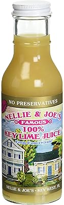 Nellie and Joe's 100% Key Lime Juice, 12oz glass