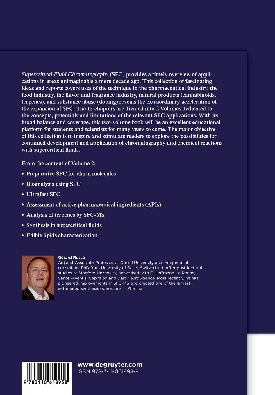 Supercritical Fluid Chromatography: Volume 2