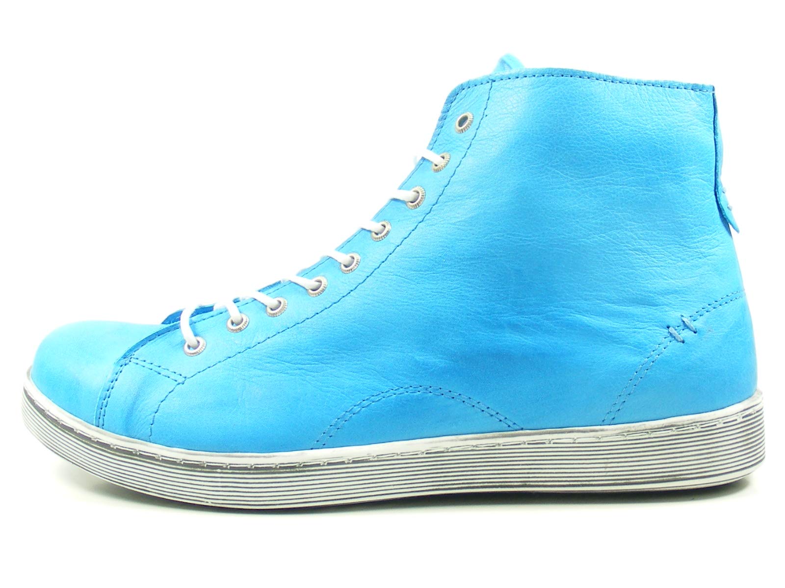 Andrea Conti Damen High Top Sneaker Schnürer Leder dynamisch 0341500