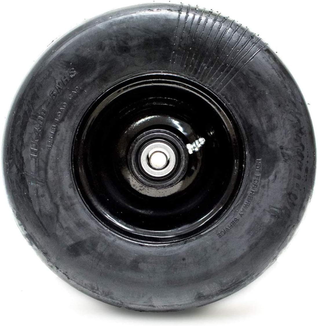 EPR 2PK Front Solid Tire Assembly Puncture Proof No Flat 11x4x5 Replacement for Wright Stander 72460026