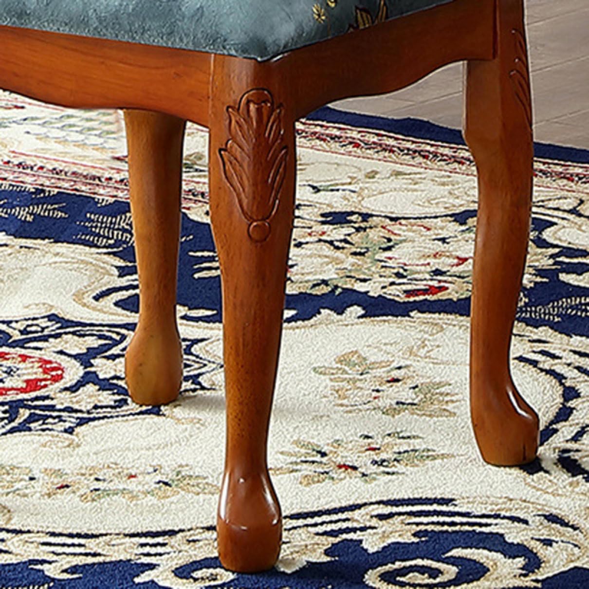 クラシックデザイン 木製猫脚スツール 猫脚 スツール アンティーク クラシック 木製 チェア 【公式通販】