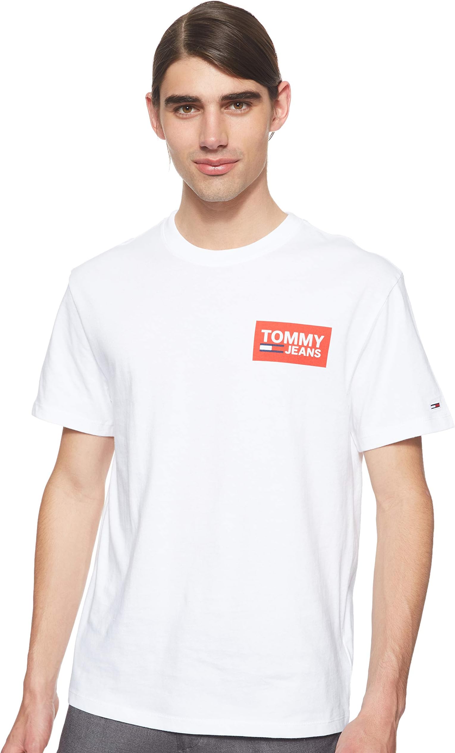 Tommy Jeans Men's Tjm Back Multilogos T-Shirt