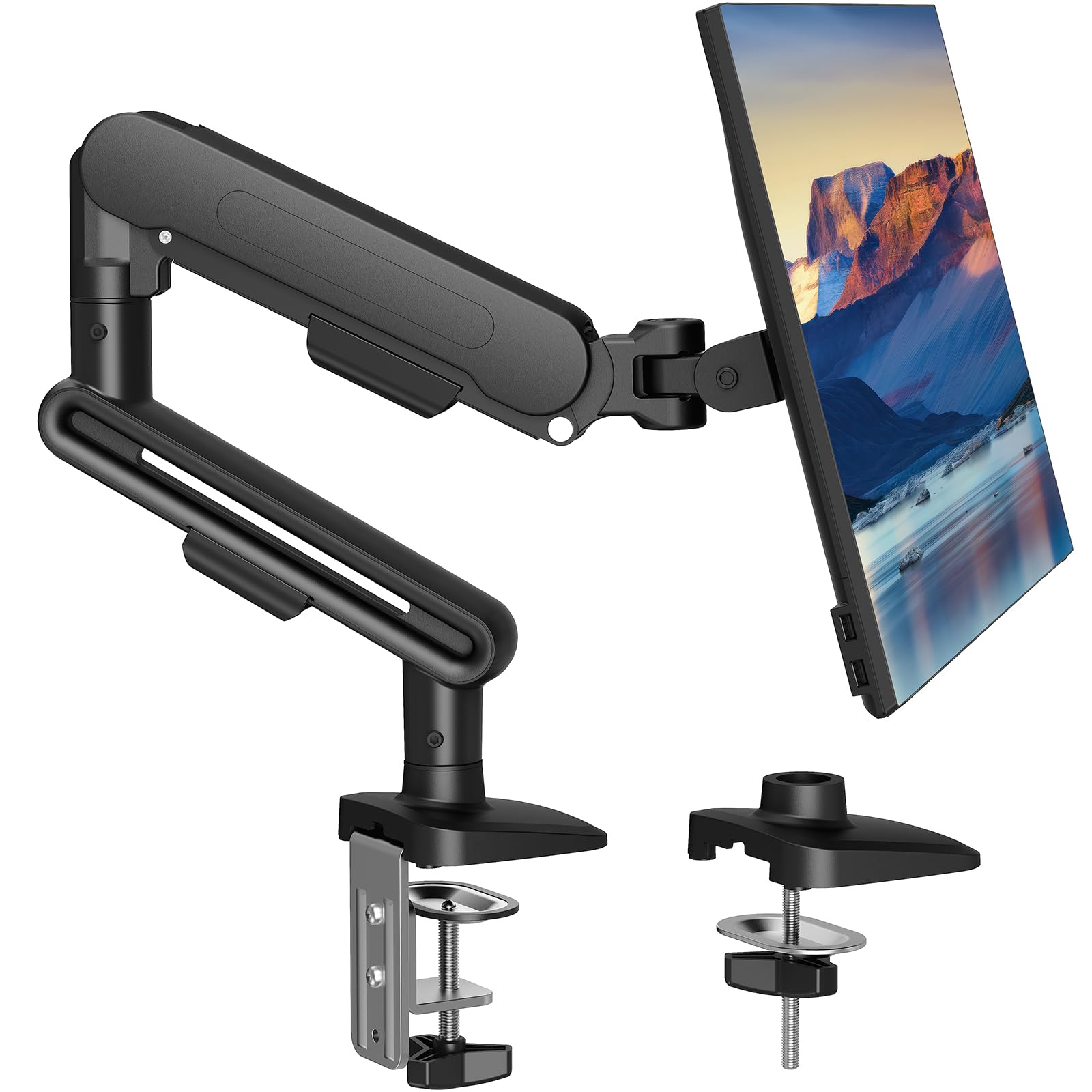 Amazon.co.jp: HUANUO (ファーノー) モニターアーム 12kg高耐荷重 13