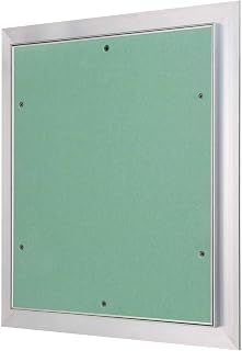 Revisionsklappe Trockenbau 300 x 350 mm – Revisionstür - Wartungsklappe mit 12,5 mm imprägnierter GK-Einlage und Druckverschluss – aus korrosionsbeständigem Aluminium – befliesbar – MW multi werkzeug