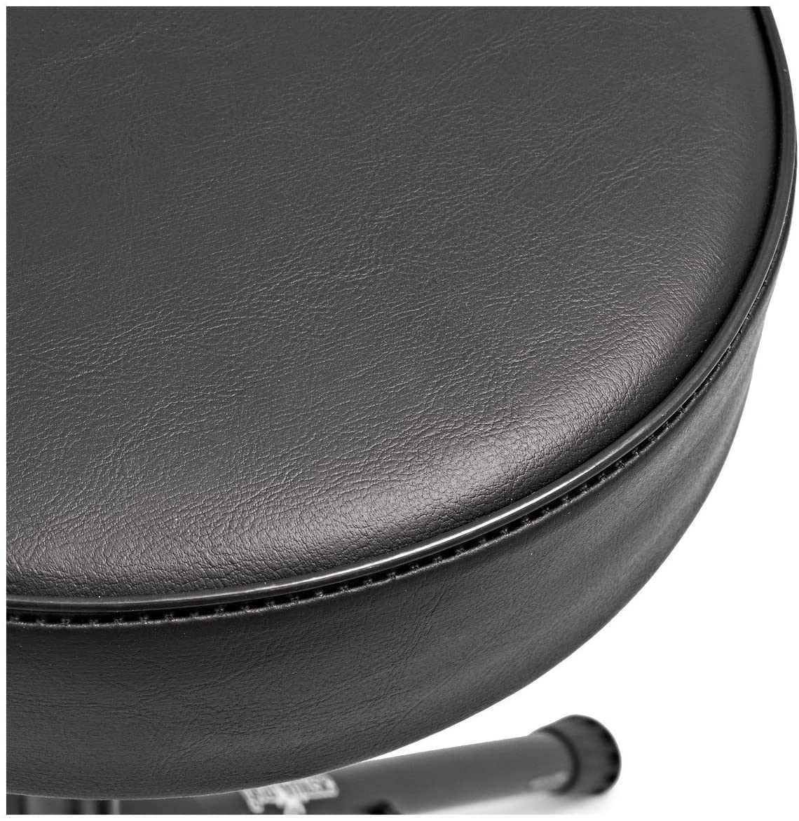 Rockstar - Taburete Sillin de Bateria Electrónica DSF01 Banqueta con Asiento Acolchado Negro Plegable para Guitarra Teclado Piano Adultos y Jovenes - Rockmusic
