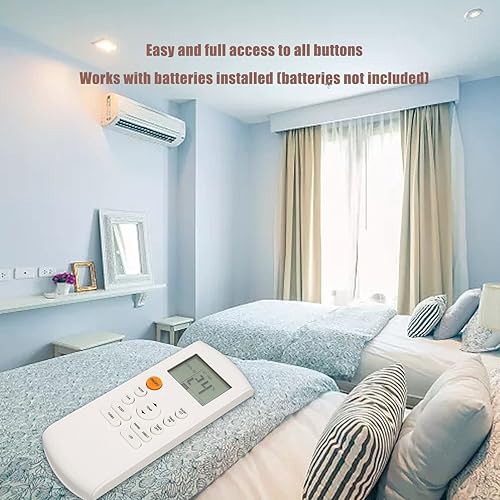 Miniatura 4 de Mando a distancia para aire acondicionado, control remoto de repuesto para aire acondicionado R57B1 BGE RG52A2 BGEFU1 RG57 BGE RG57A BGE RG57A6