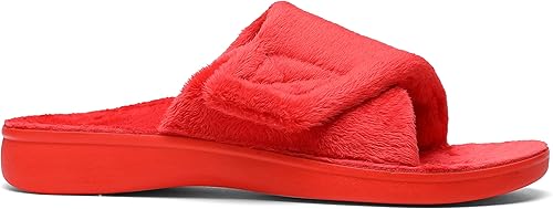 Miniatura 2 de SOLLBEAM Pantuflas ortopédicas ajustables con soporte de arco ortopédico para mujer para fascitis plantar con talón ortopédico