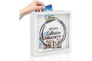 8x8 Wall-Mounted Shadow Box Frame | Simple and Elegant Display Box