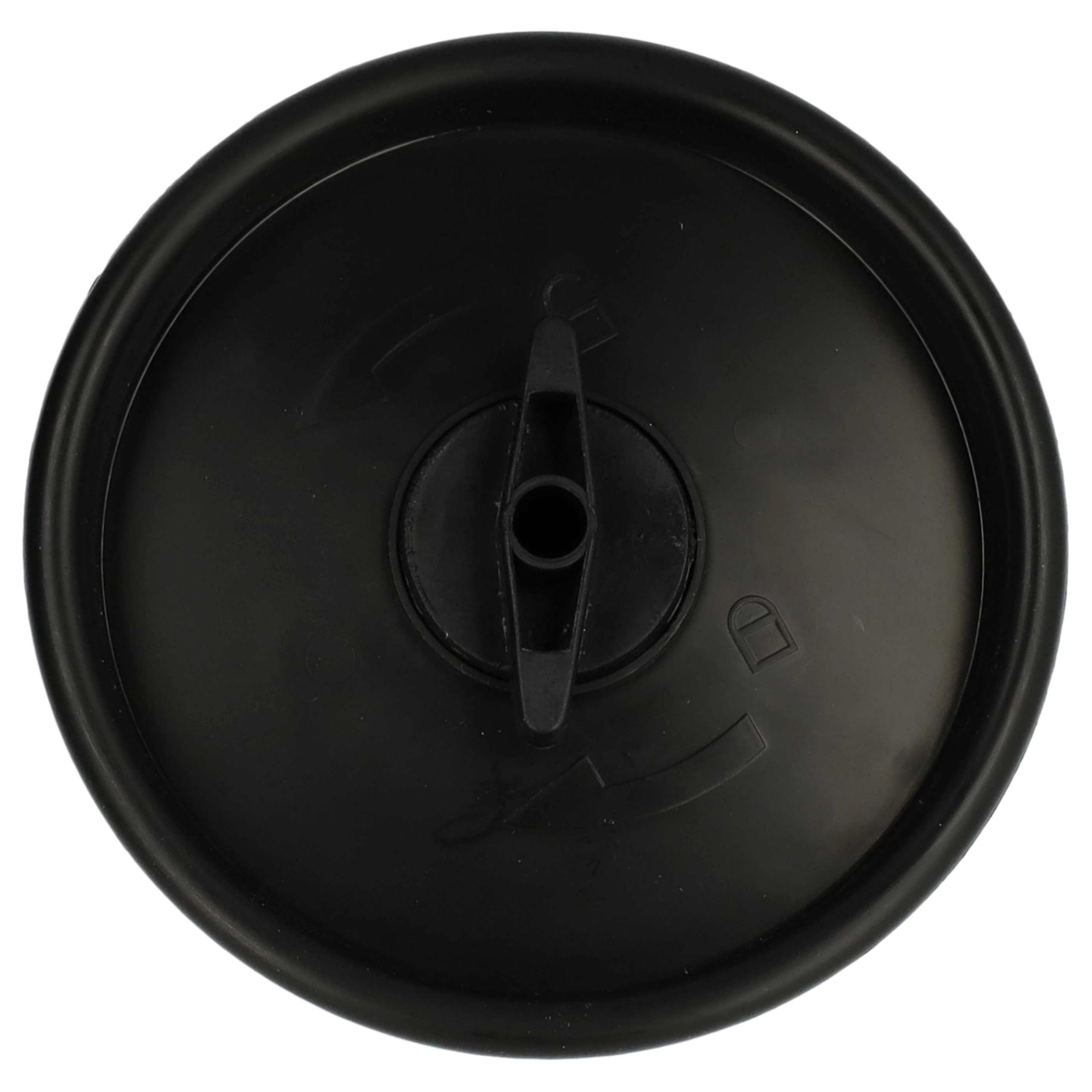 vhbw 8x Faltenfilter kompatibel mit Aqua Vac NTP 30 Jardin Staubsauger | Patronenfilter Gelb Schwarz