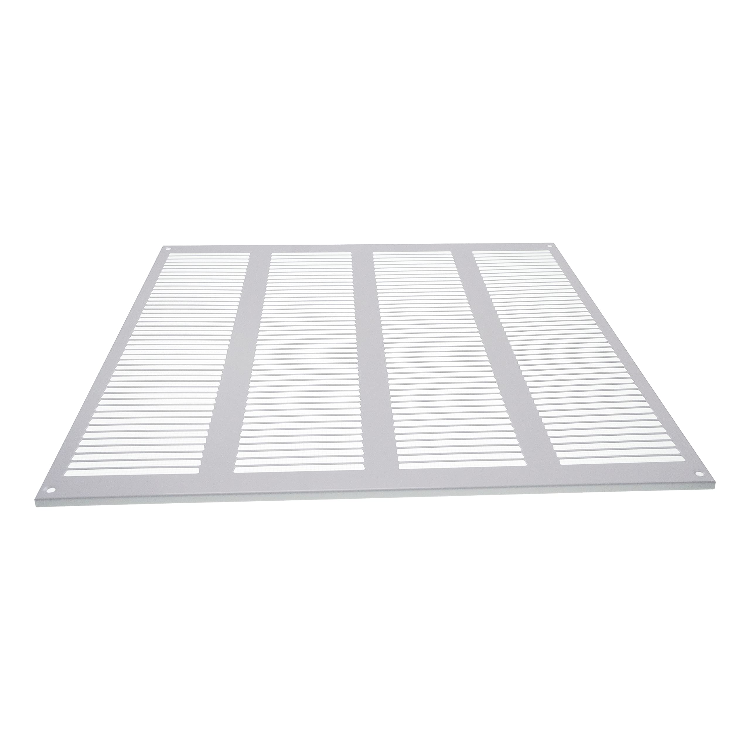 Vent Systems Griglia di ventilazione bianca con zanzariera, 400 x 400 mm Applicazioni impiantistica riscaldamento, raffreddamento e ventilazione Griglia di ventilazione per interno ed esterno