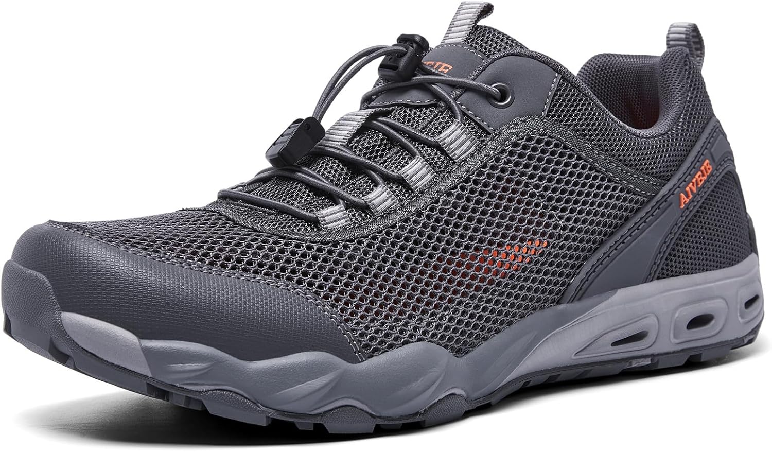 Men's Hiking Shoes Breathable Non-Slip Sneakers Mesh Walking Shoes for Outdoor Trai...