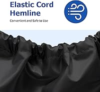 Vista 5 de Cubierta para Kayak iCOVER, Fundas Impermeables para Kayak para Almacenamiento al Aire Libre, Funda Resistente al Polvo para Canoa