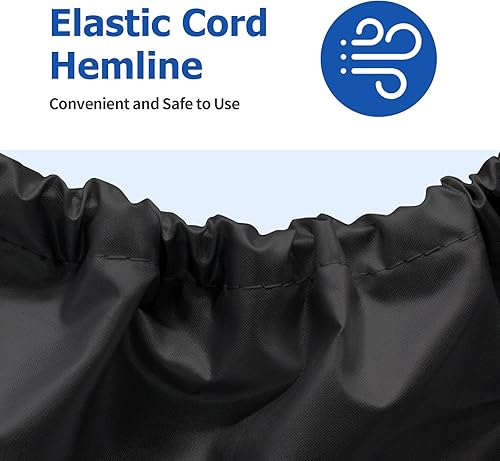 Miniatura 7 de iCOVER - Funda para kayak, resistente al agua, para canoa, resistente a los rayos UV, cubierta para lancha de pesca para almacenamiento al aire