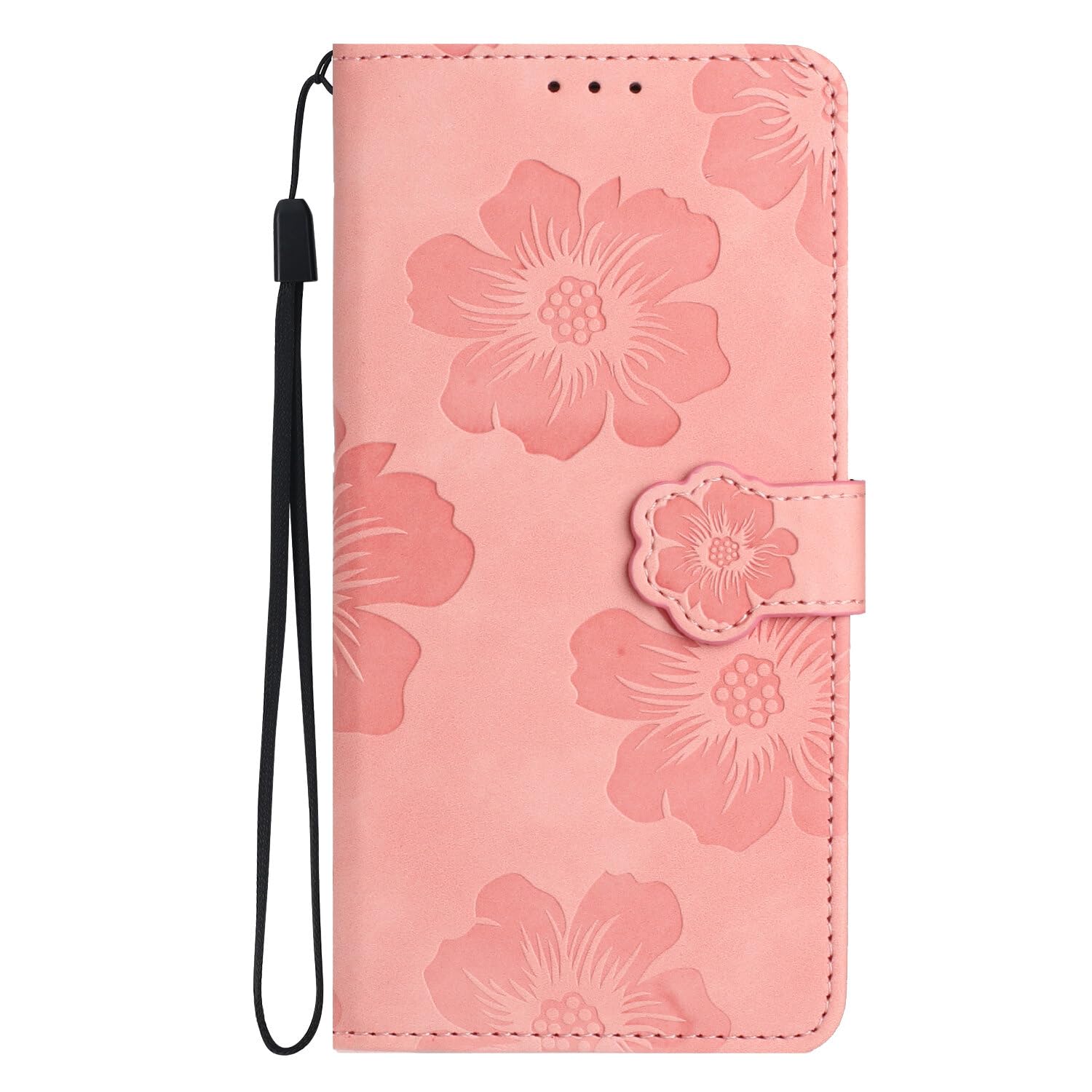 For IPhone 13 Pro Max Case With Card Holders Lanyard, Flip Wallet Crossbody Cover Shockproof Luxury PU Leather Purse Women Kickstand Magnetic Closure Phone Case For IPhone 13 Pro Max, Red