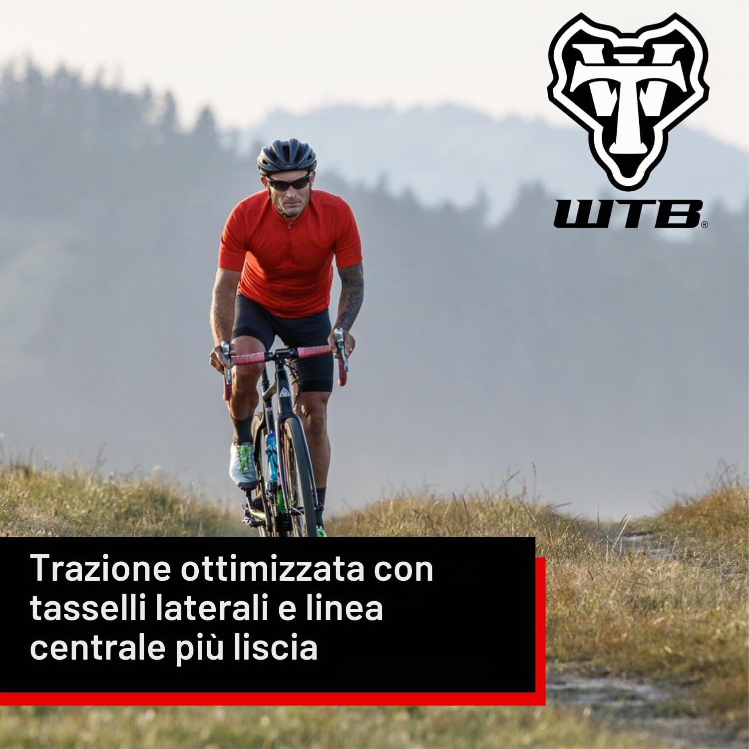 WTB Riddler Gravel Bike Pneumatico, Tubeless Ready Folding Bead, Leggero Fast Rolling, Dual DNA per Adventure Rides