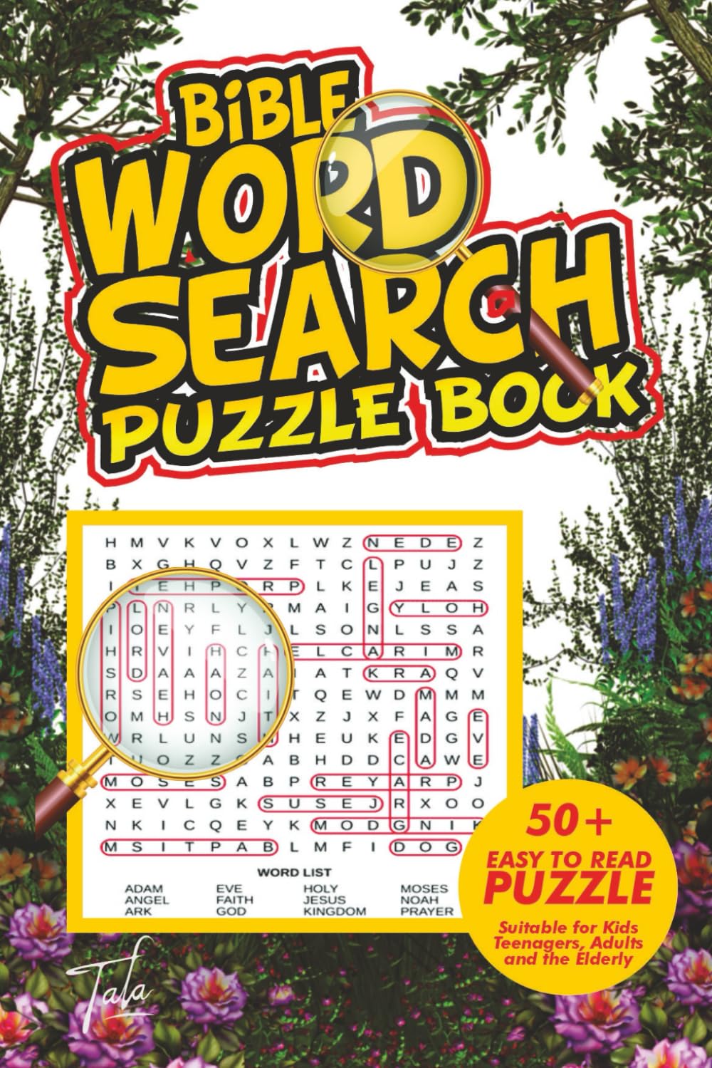 BIBLE WORD SEARCH PUZZLE BOOK: WORD SEARCH PUZZLE