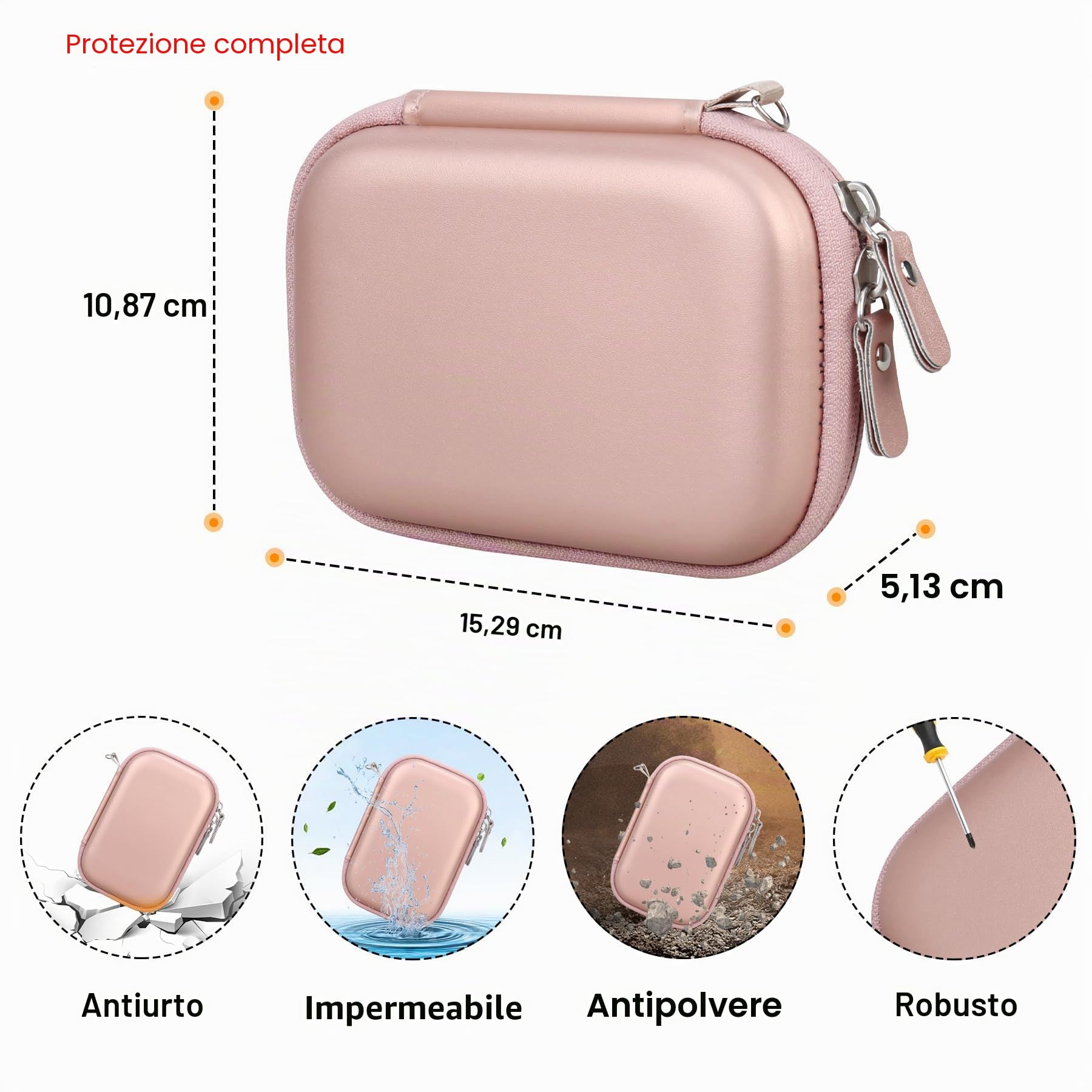 Elonbo Custodia per KODAK Step/KODAK Step Slim Mobile Instant Photo Stampante a colori