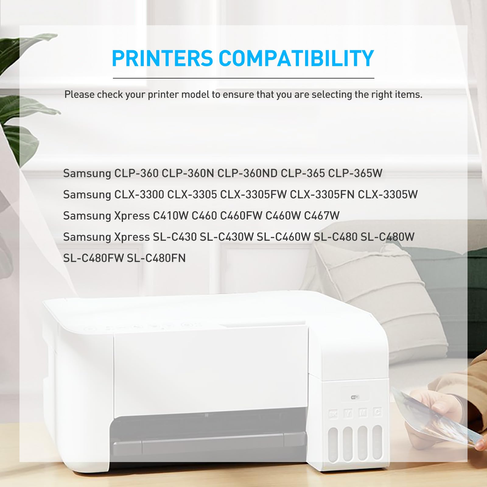 BAISINE CLT-R406 Bildtrommel Kompatibel für Samsung Xpress C410W C430 C430W C460 C460FW C460W C480FW C480W CLP-360 CLP-365 CLX-3300 CLX-3305 CLX-3305FW CLX-3305W