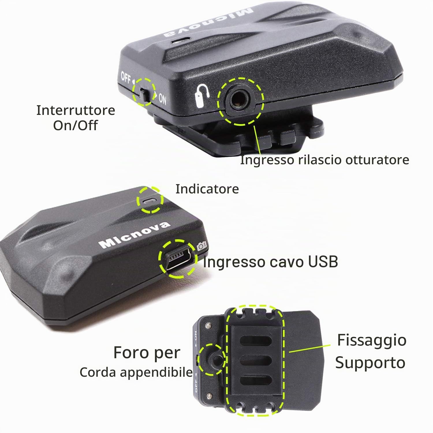 Ricevitore GPS Geotagger per fotocamere Nikon