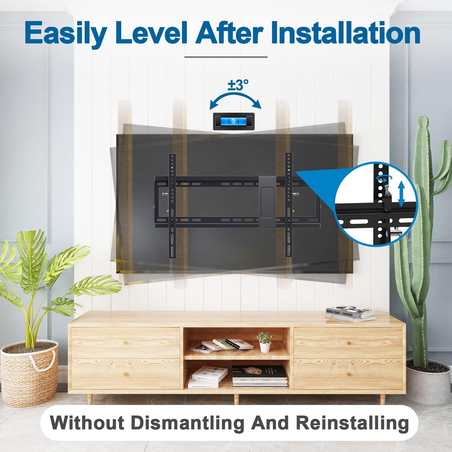 Get Cheap Price Tilting TV Wall Mount Bracket for Most 40-90 Inch Flat Large Screen TV JUSTSTONE Low Profile Wall TV Mount Fits 16-24 Inch Wood Studs Max VESA 800x400mm (32x16) and up to 165 LBS Flash Sale Tilting TV Wall Mount Bracket for Most 40-90 Inch Flat Large Screen TV JUSTSTONE Low Profile Wall TV Mount Fits 16-24 Inch Wood Studs Max VESA 800x400mm (32x16) and up to 165 LBS
