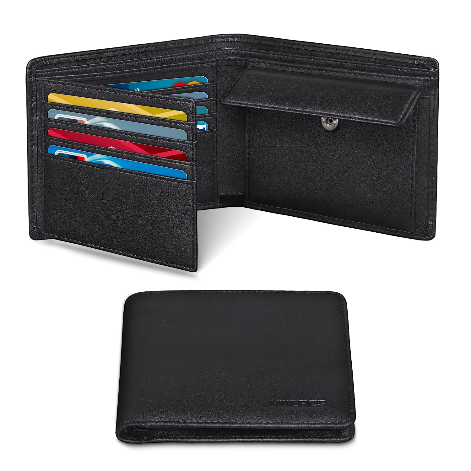 Buy Wallet, Mens Wallet Genuine Leather Wallet for Men UK RFID Wallet