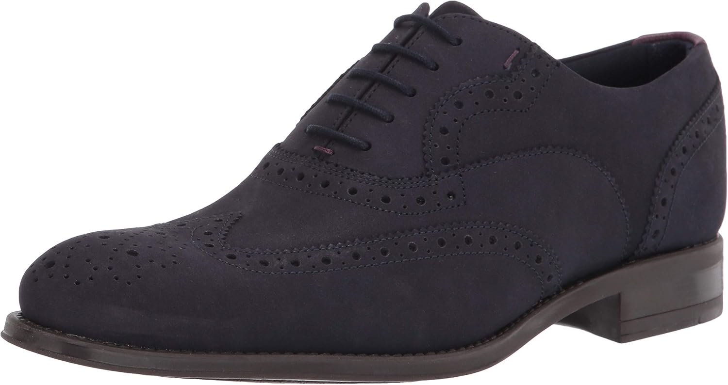 Ted Baker mens Pellan Oxford, Navy 