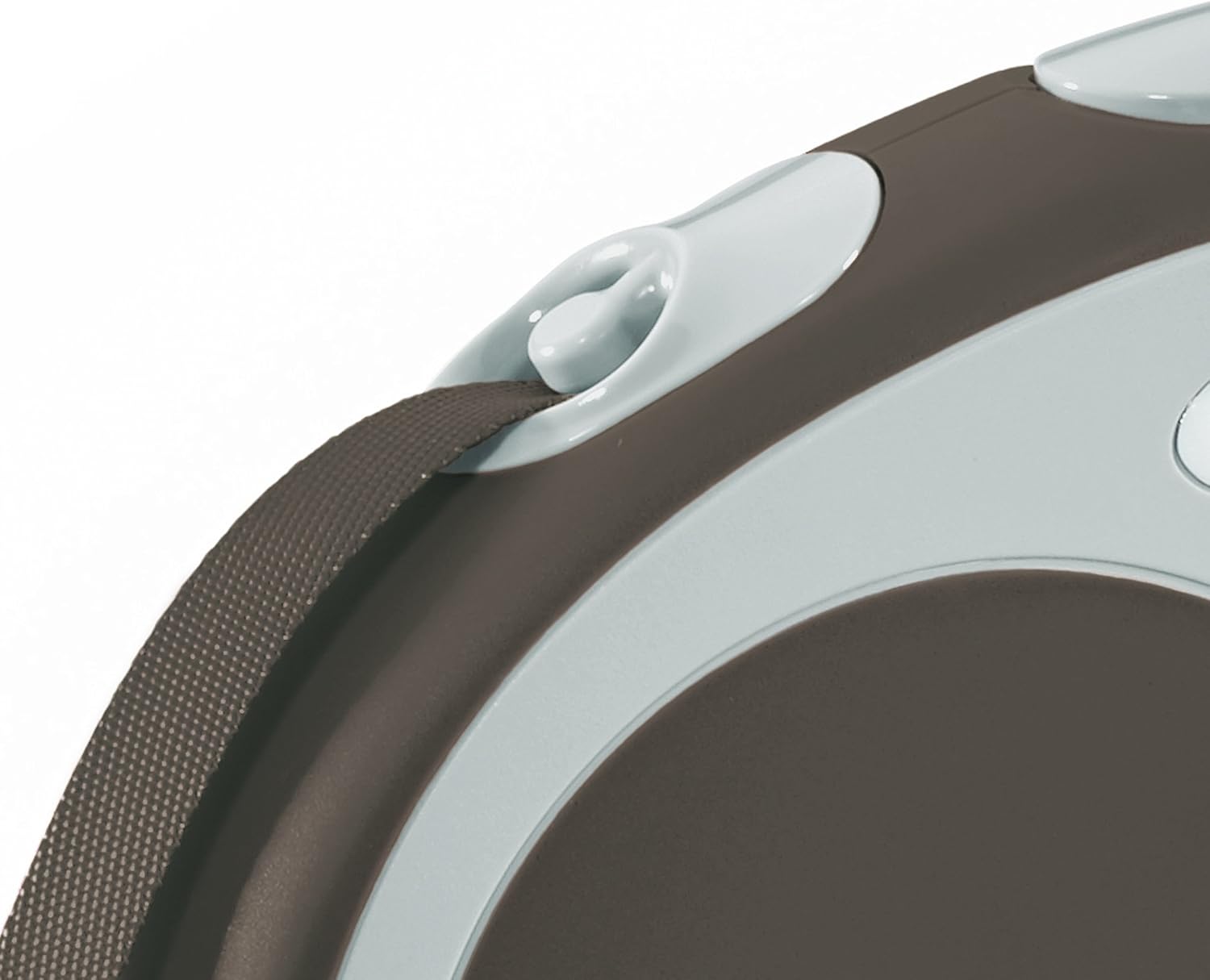 FLEXI Vario Retractable Dog Leash (Tape), 10 ft, Extra-Small, Brown