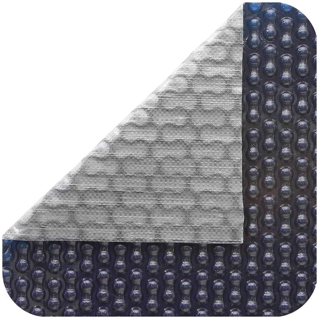 INTERNATIONAL COVER POOL Cubierta Piscinas Manta Térmica 800 Geobubble ENERGYGUARD de 2 x 2 m con Refuerzo EN LOS Anchos - Ahorro DE Agua Y ENERGIA -