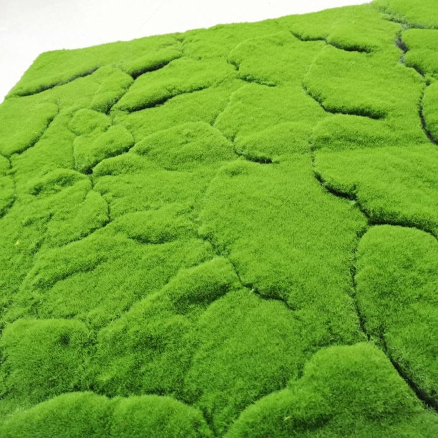 Artificial Moss Mat 1x1m Premium Quality Simulation Moss Grass Rug for Home Garden Patio Decoration Fake Moss Carpet for Indoor and Outdoor Use Natural Looking Moss Mat for a Lush Green Aest