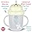TUM TUM Tippy Up Free Flow Sippy Cup (No Valve), Sippy Cup for Toddlers, 200ml, BPA Free (Pete Polar Bear 200ml)